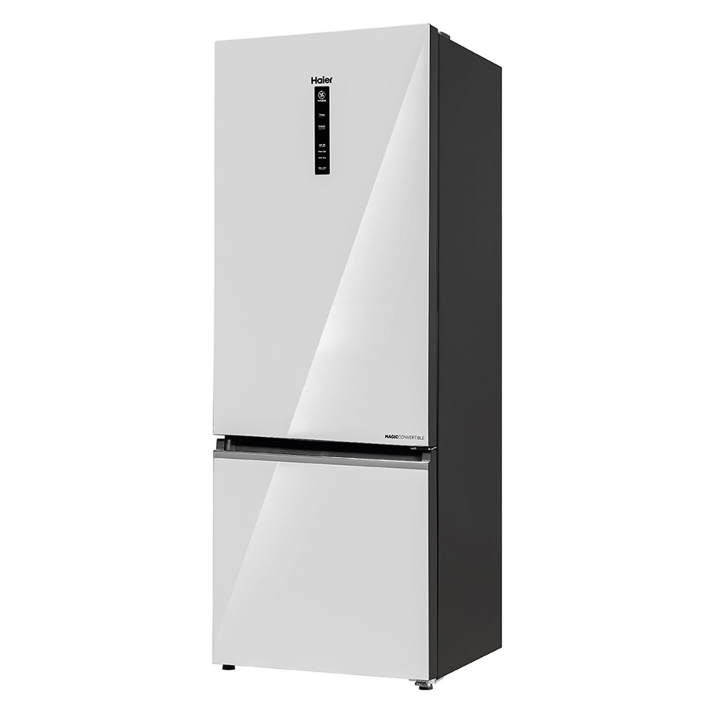 Haier 325 L 2 Star  Mirror Glass  Bottom Mount Refrigerator