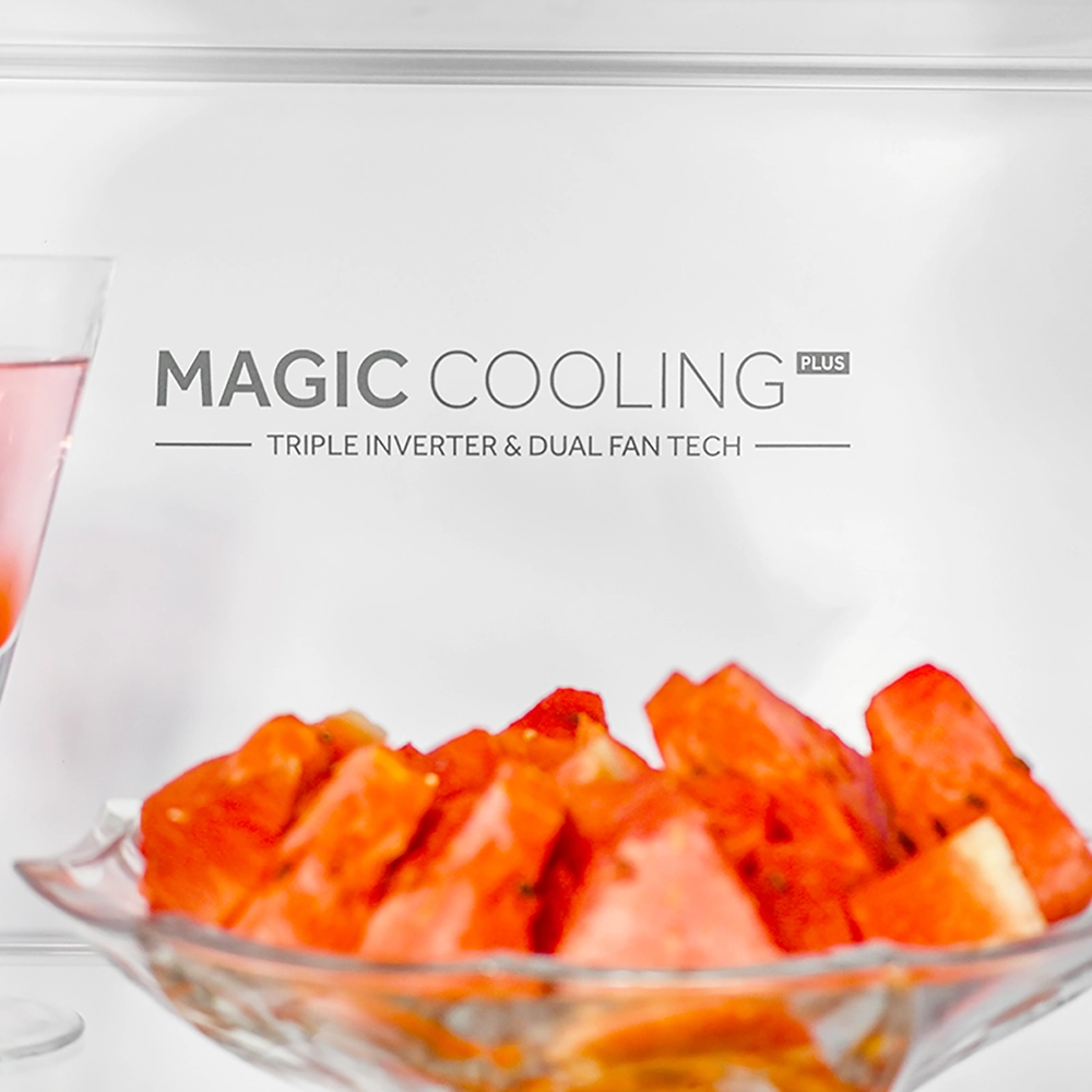 Haier 325 L 2 Star Graphite Black  Bottom Mount Refrigerator