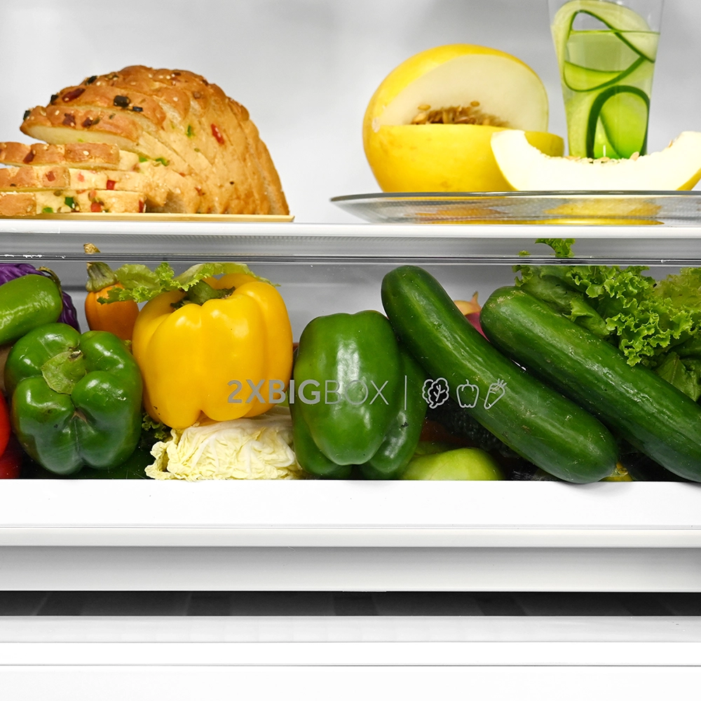 Haier 325 L 2 Star Graphite Black  Bottom Mount Refrigerator