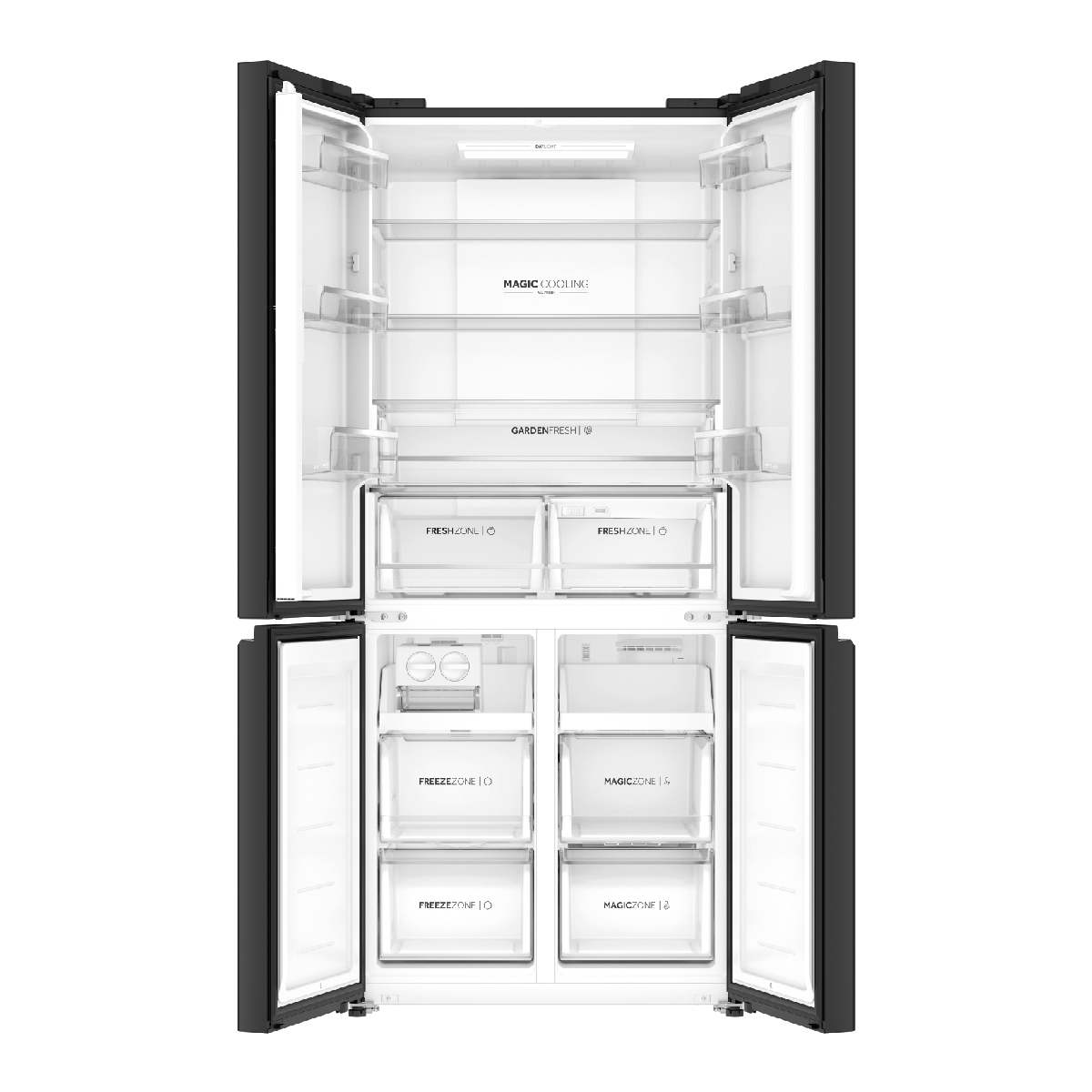 Haier Vouge Lumiere 520L Mauve Pink 4 Door Convertible Refrigerator