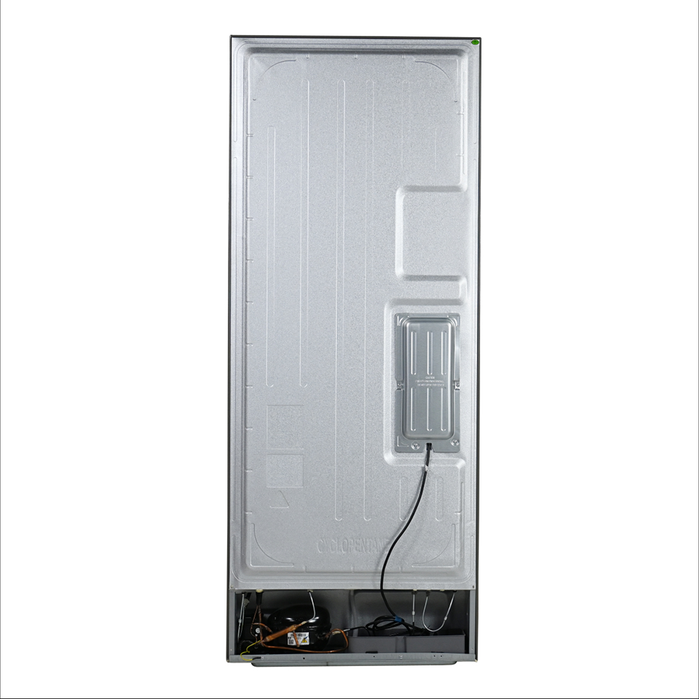 Haier 328L 2 Star Yello Grey Glass Glass Double Door Refrigerator