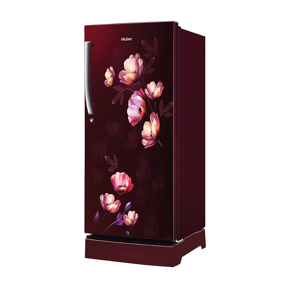Haier 190 L  5 Star red Ivy  Single Door Refrigerator 