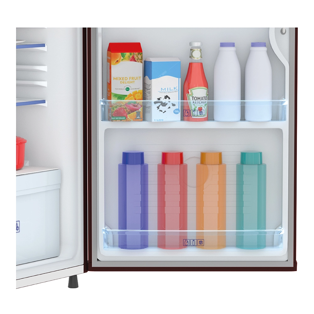 Haier 165 L  1 Star  Red Mono  Single Door Refrigerator