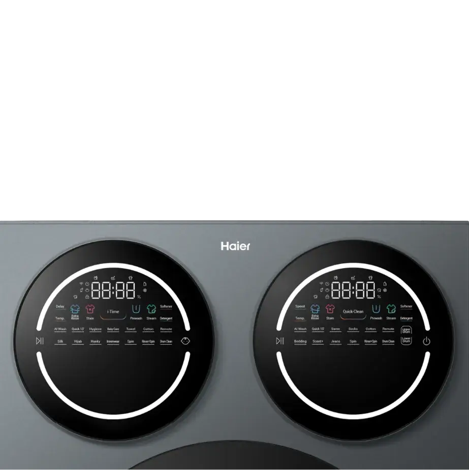 Haier Triple Drum Washing Machine 