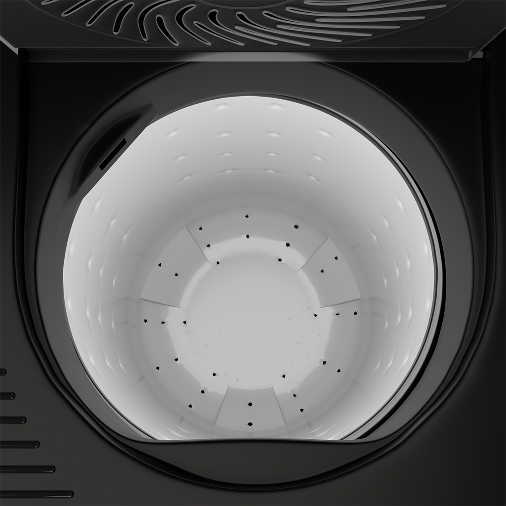 Haier Semi Automatic Washing Machine 12 KG 196BK