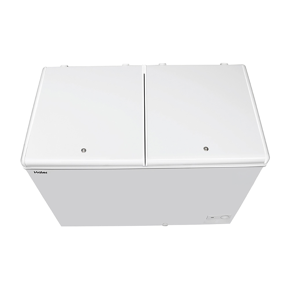 Haier 320 Ltr Double door- White Colour Convertible Hard top Freezer