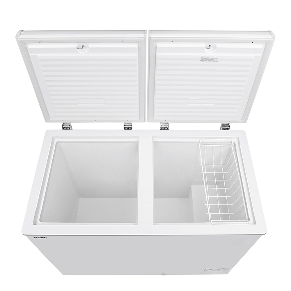 Haier 320 Ltr Double door- White Colour Convertible Hard top Freezer