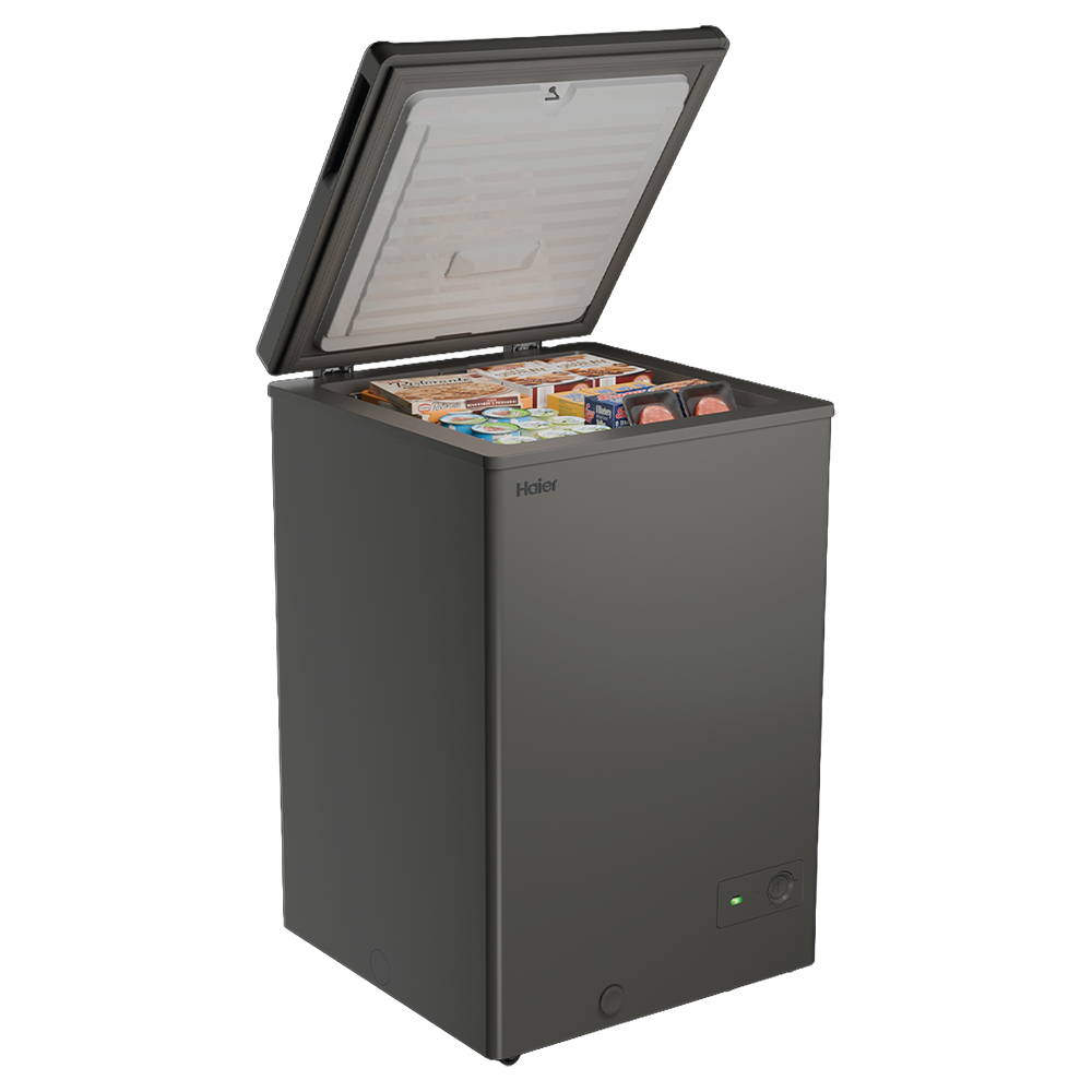 Haier 150 Ltr, Single door- Titanium grey Colour ,  Convertible Hard top Freezer 