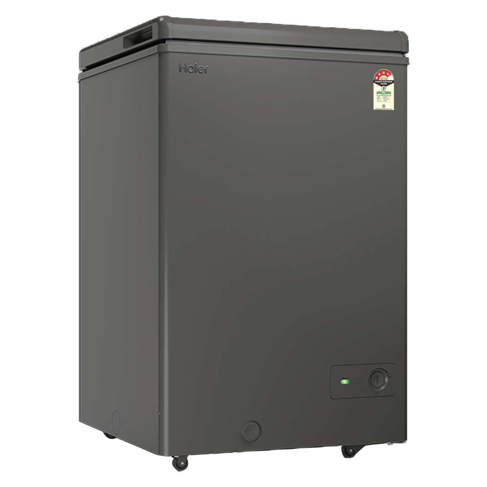 Haier 150 Ltr, Single door- Titanium grey Colour ,  Convertible Hard top Freezer 