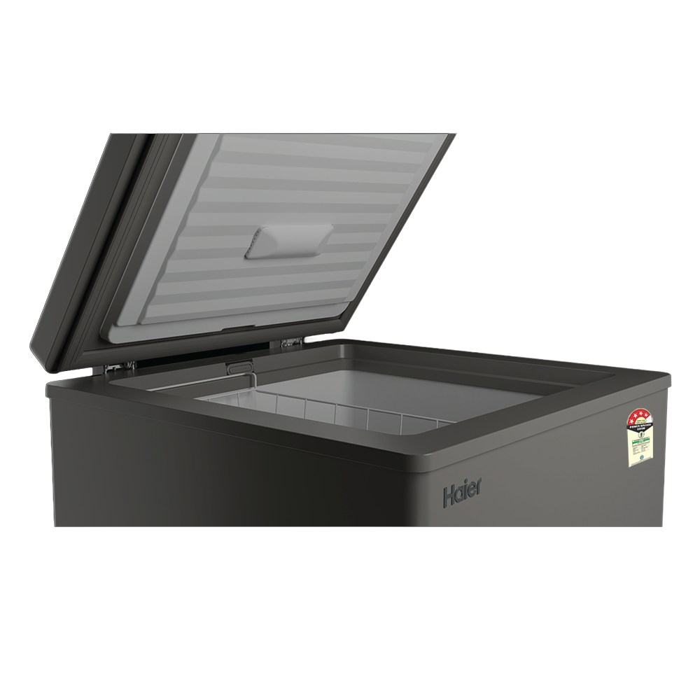 Haier 150 Ltr, Single door- Titanium grey Colour ,  Convertible Hard top Freezer 