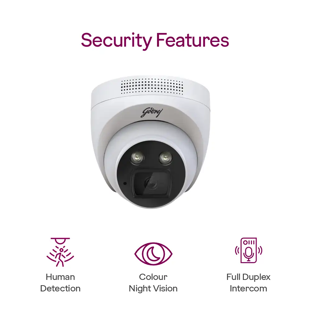 Godrej Ace pro Wi-Fi Dome Camera