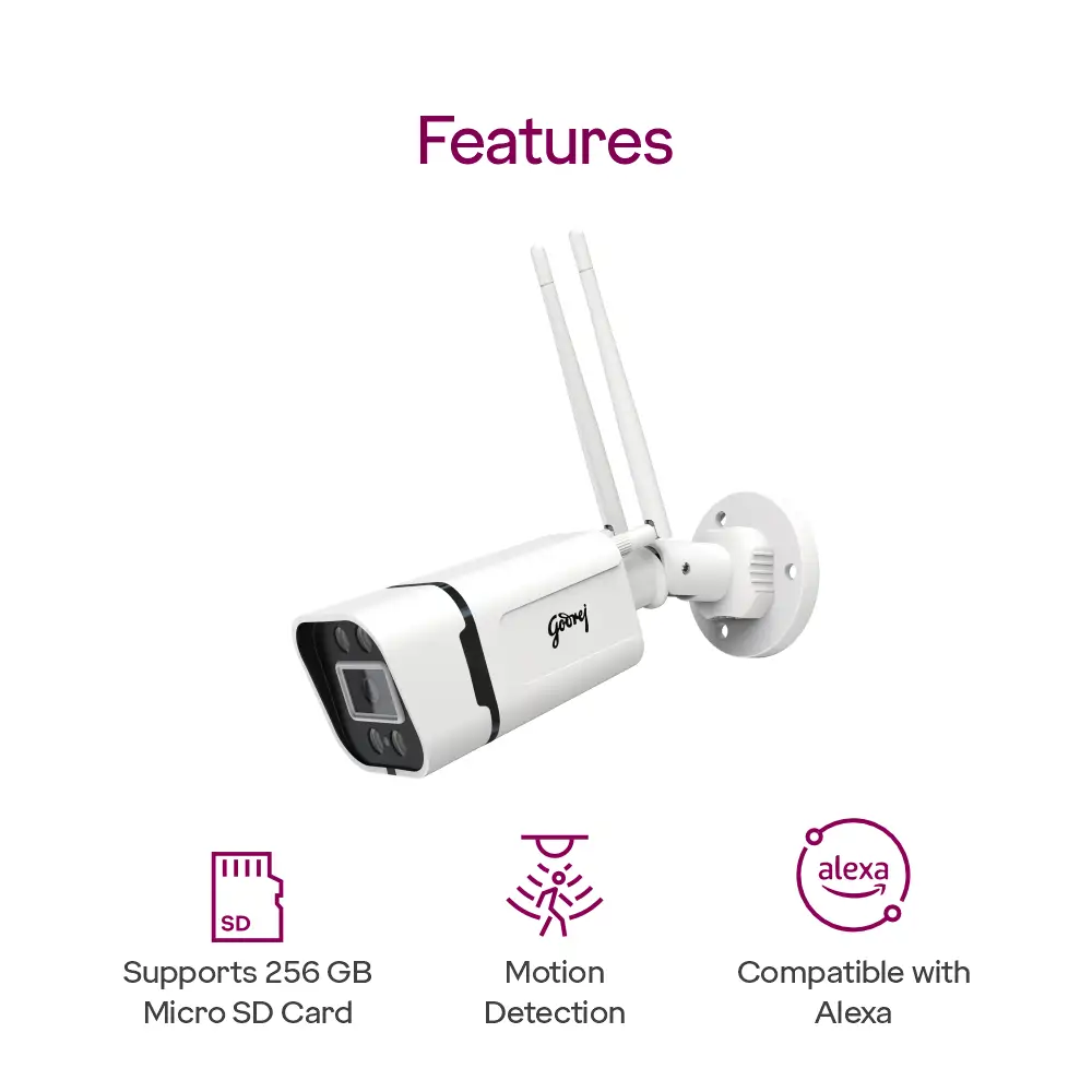 Godrej Ace pro Wi-Fi Bullet Camera