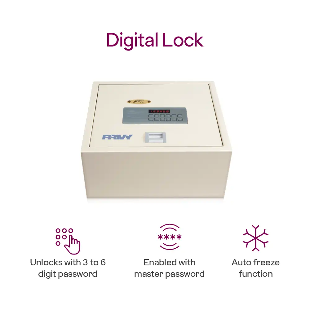 Godrej Privy Digital Home Locker 
