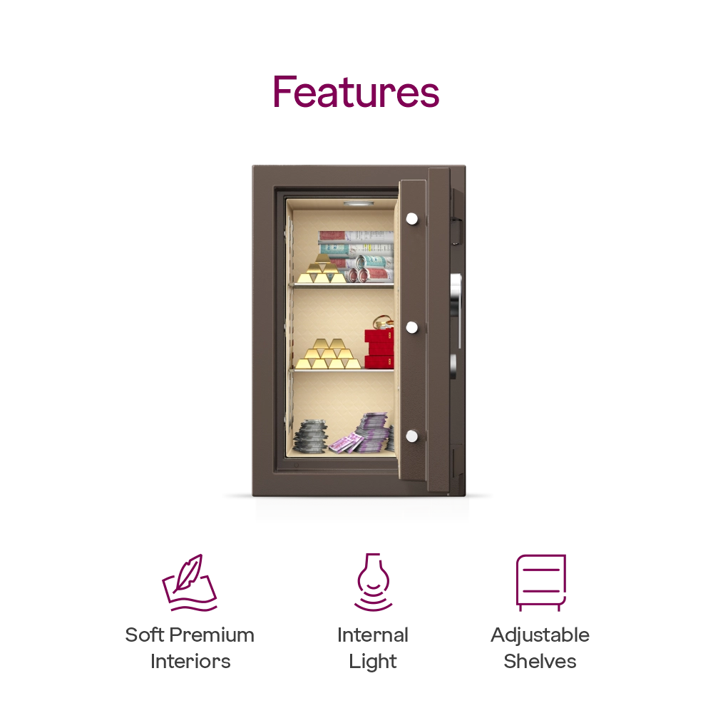 Godrej Matrix 3016 (94L) V6 EL+KL Coffee Brown 