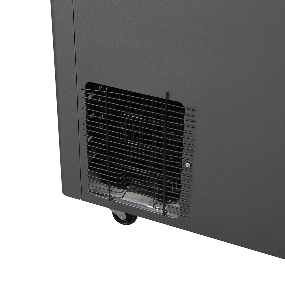 Haier 595 Ltr Double door- Embossed Titanium Grey colour Convertible Hard top Freezer