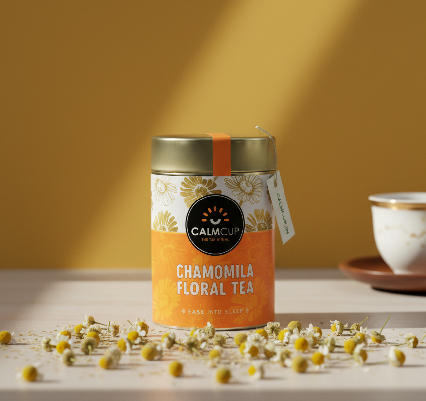 Calming Chamomile Floral Tea
