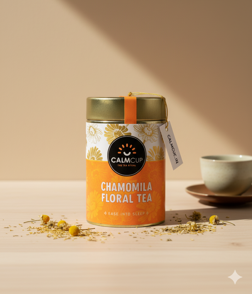 Calming Chamomile Floral Tea