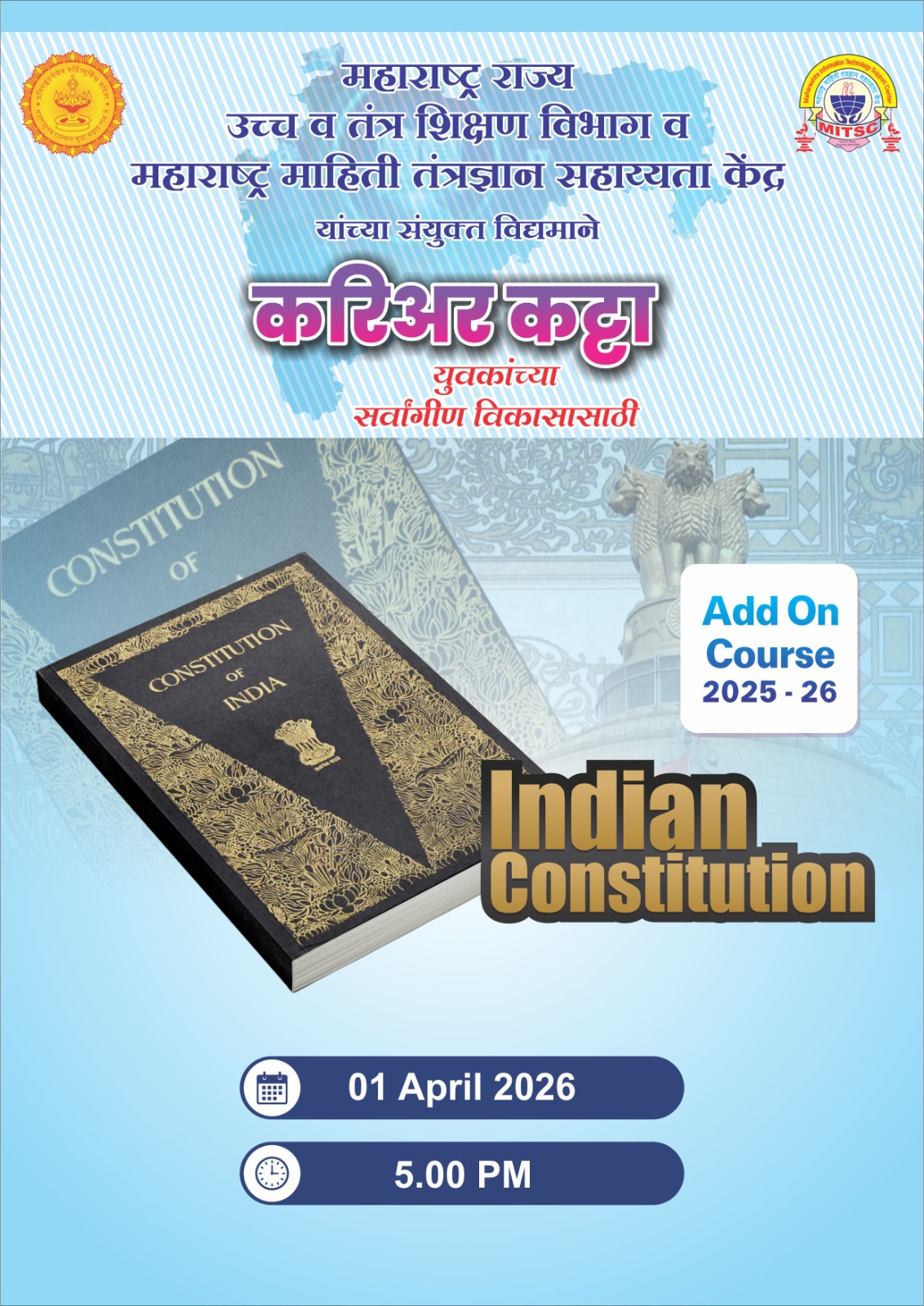 Add on Course -Indian constitution