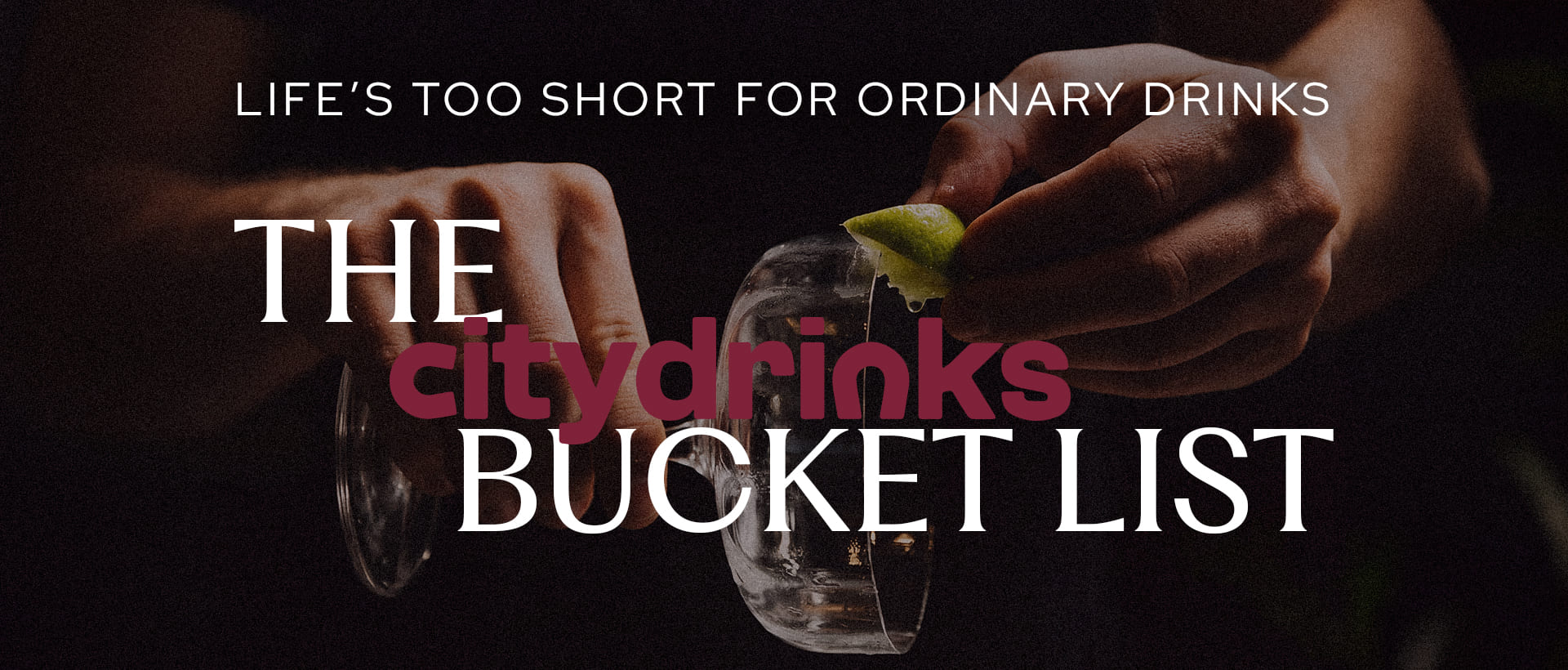 Citydrinks' Bucket List
