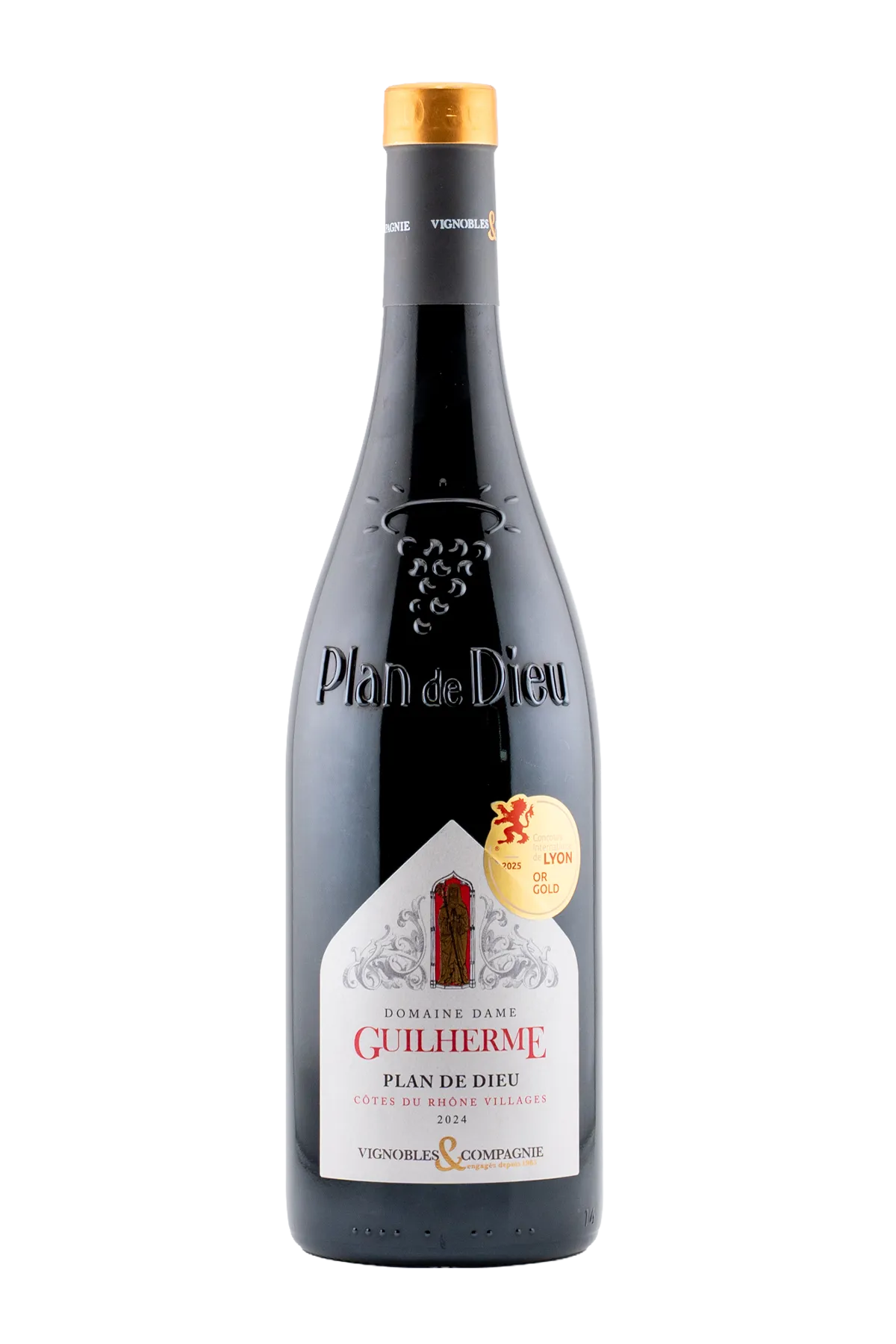 Dame Guilherme Ctes-du-Rhne Villages Plan de Dieu Rouge 750 ml - Compare prices in UAE