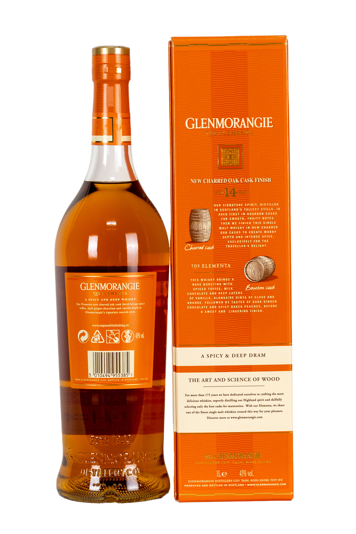 Buy Glenmorangie 14 Year Old The Elementa Single Malt - CityDrinks