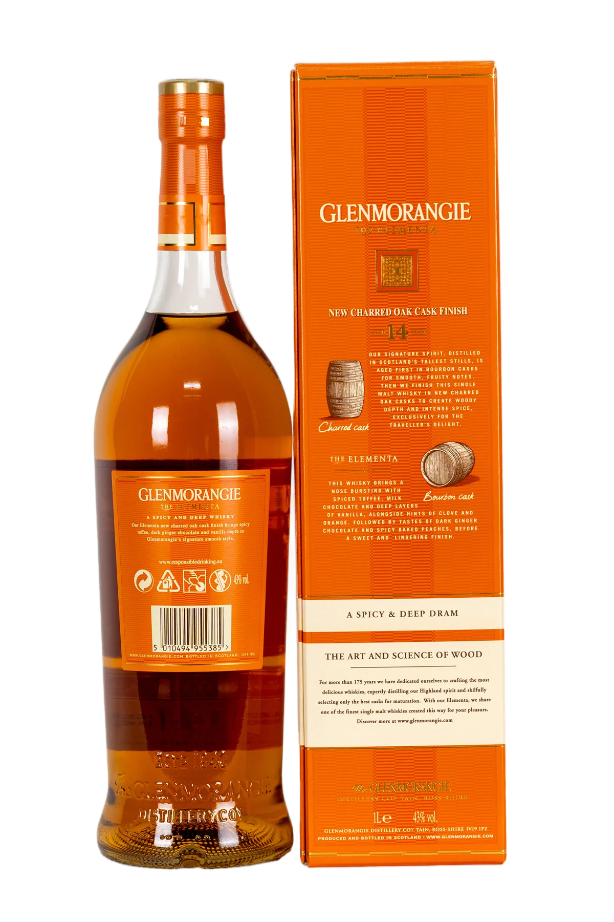 Buy Glenmorangie 14 Year Old The Elementa Single Malt - CityDrinks