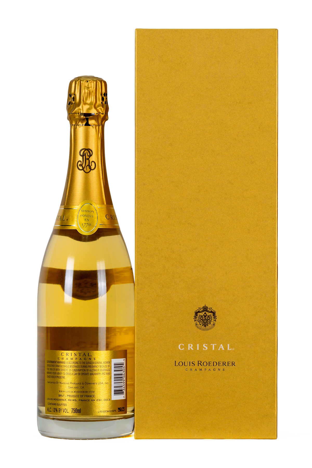 Buy Louis Roederer Cristal Champagne Vintage Wine - CityDrinks