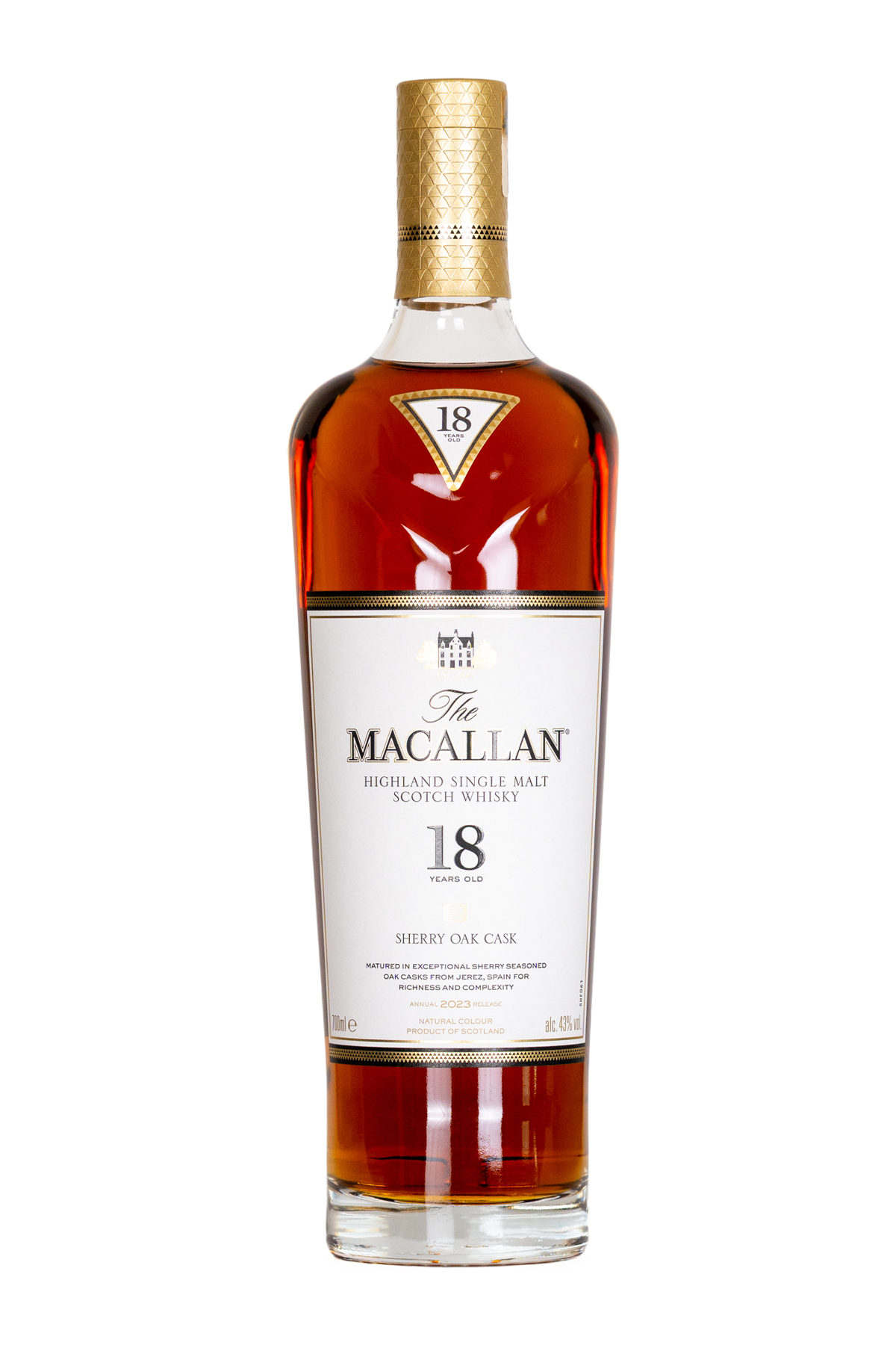Buy The Macallan 18 Year Old Sherry Oak | Delivery Dubai/AUH