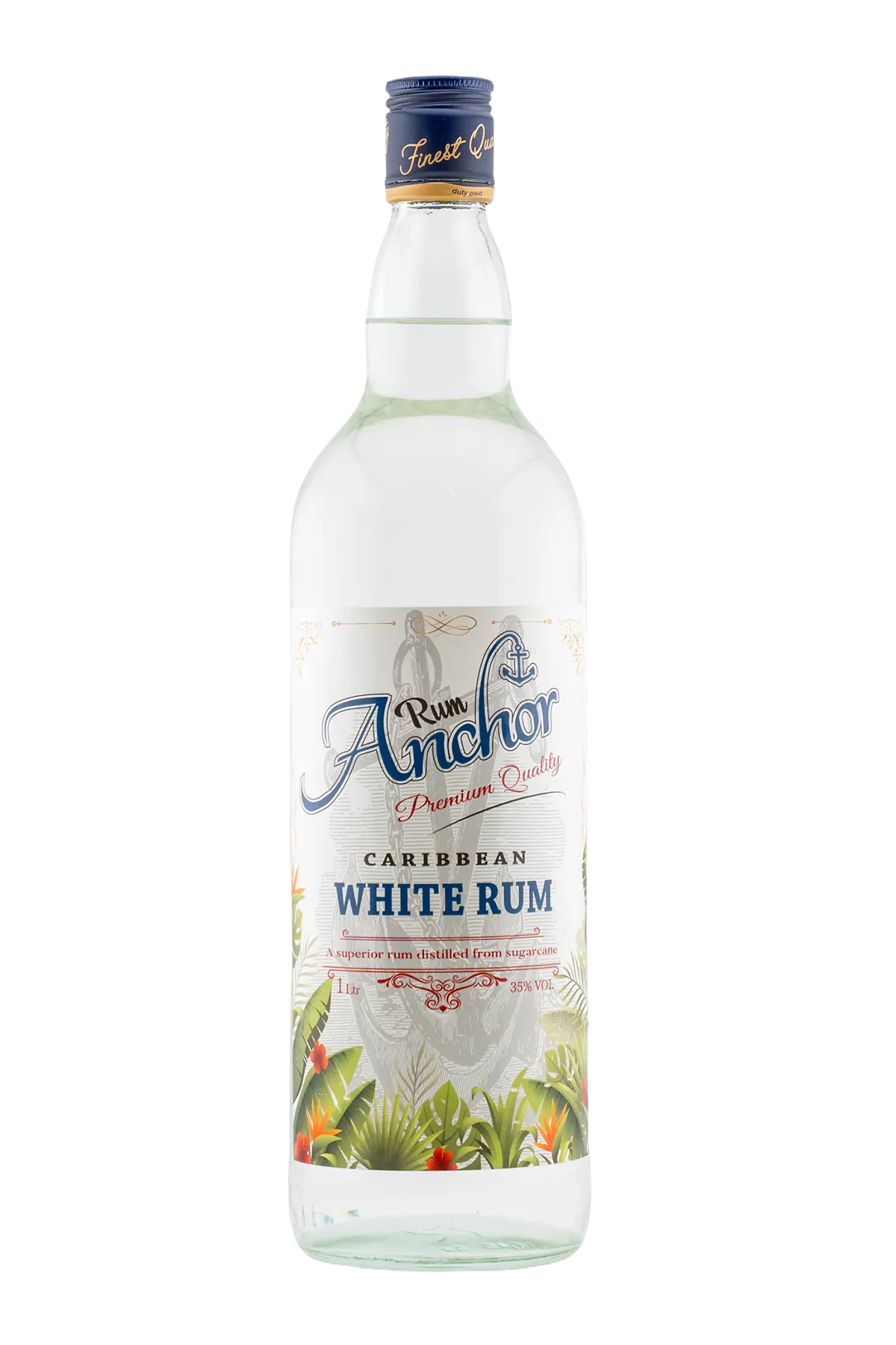 Anchor Premium Quality Caribbean White Rum 1000 ml - Compare prices in UAE