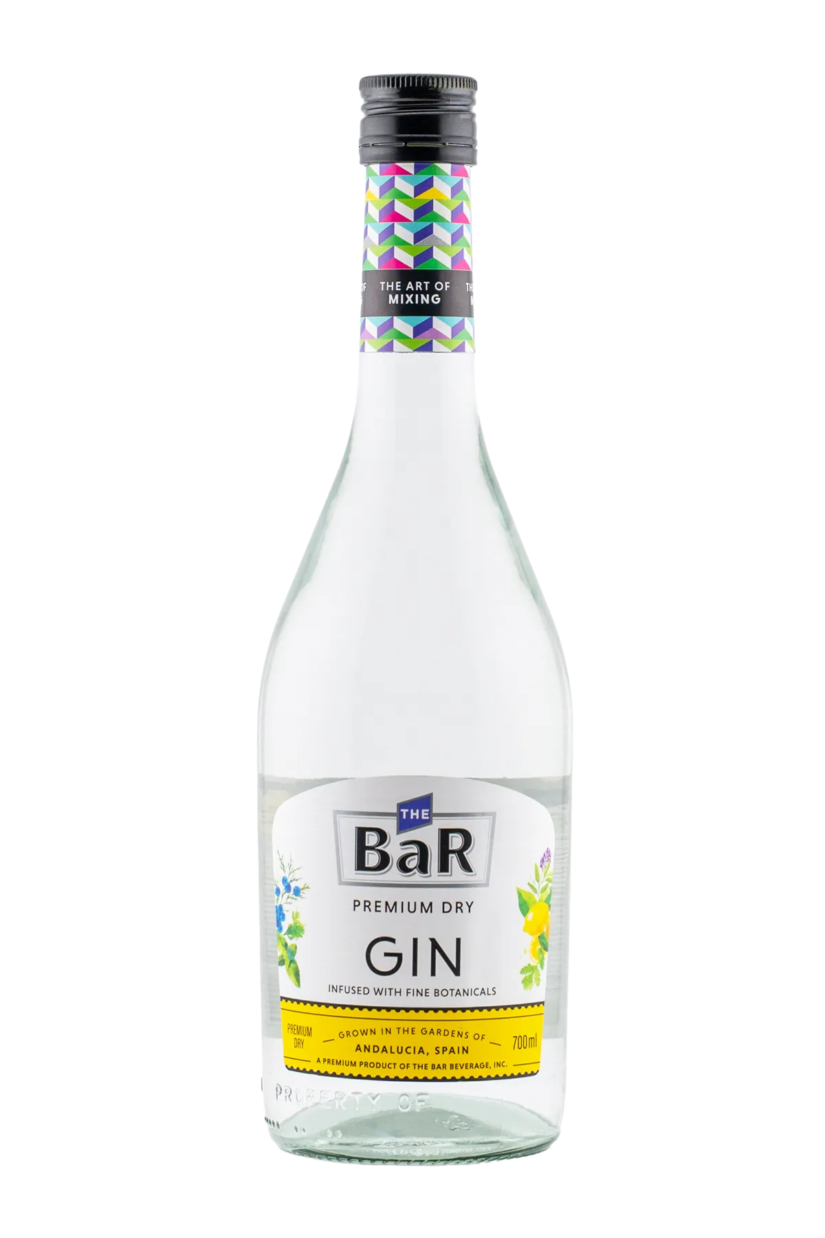 The Bar Premium Dry Gin 700 ml - Compare prices in UAE