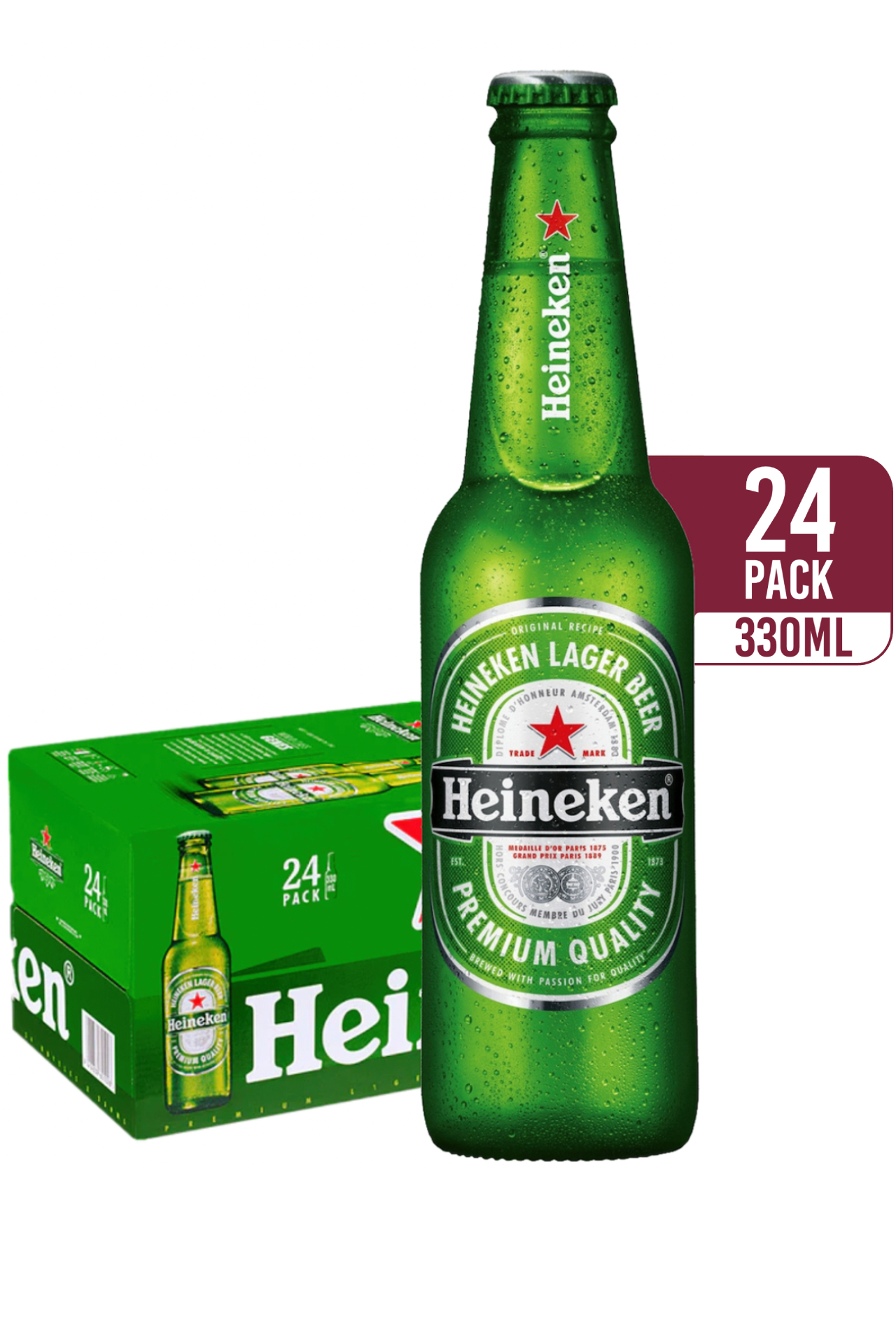 Buy Heineken Beer (24-pack) - CityDrinks
