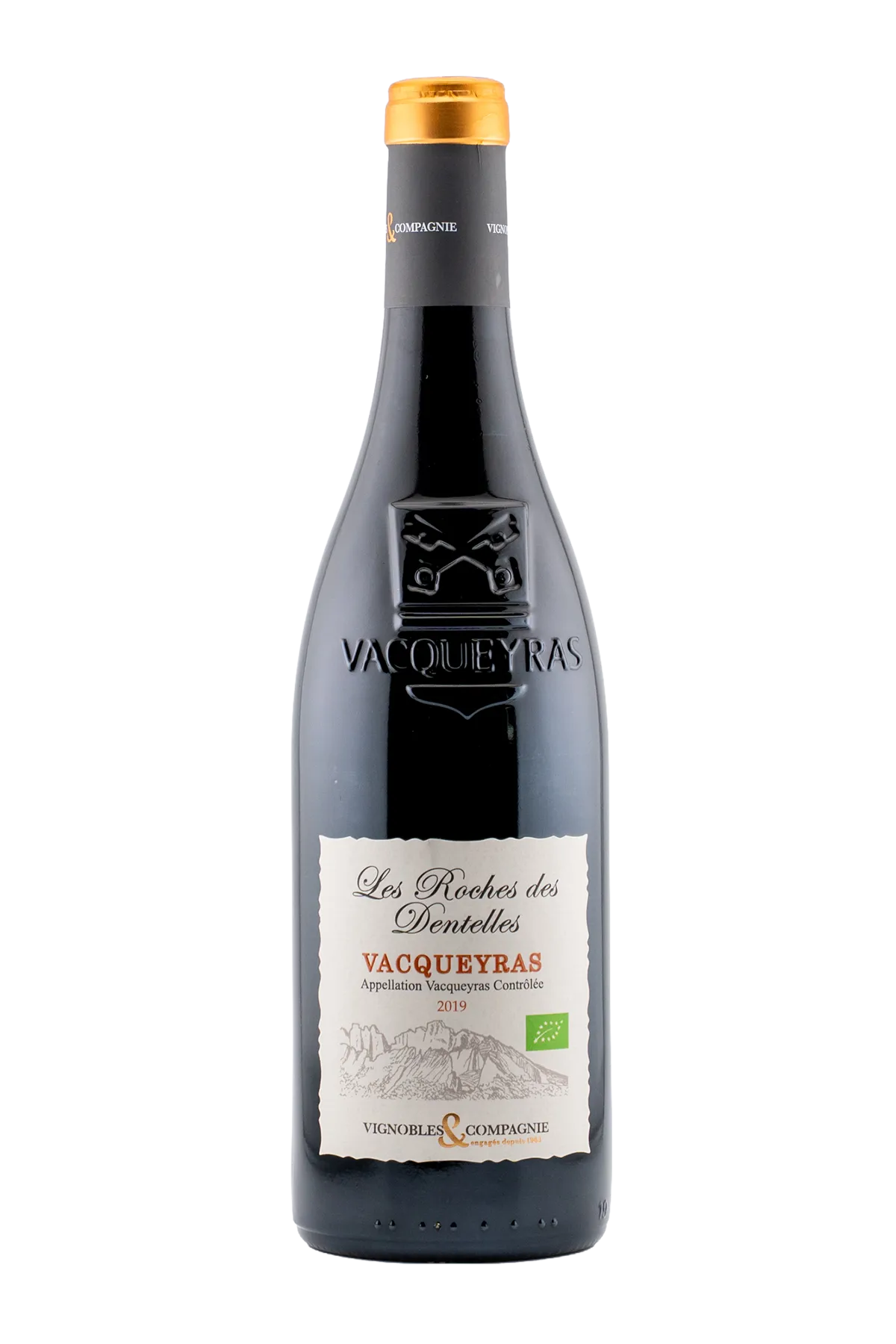Vignobles & Compagnie Vacqueyras Les Roches des Dentelles Rouge 2019 750 ml - Compare prices in UAE