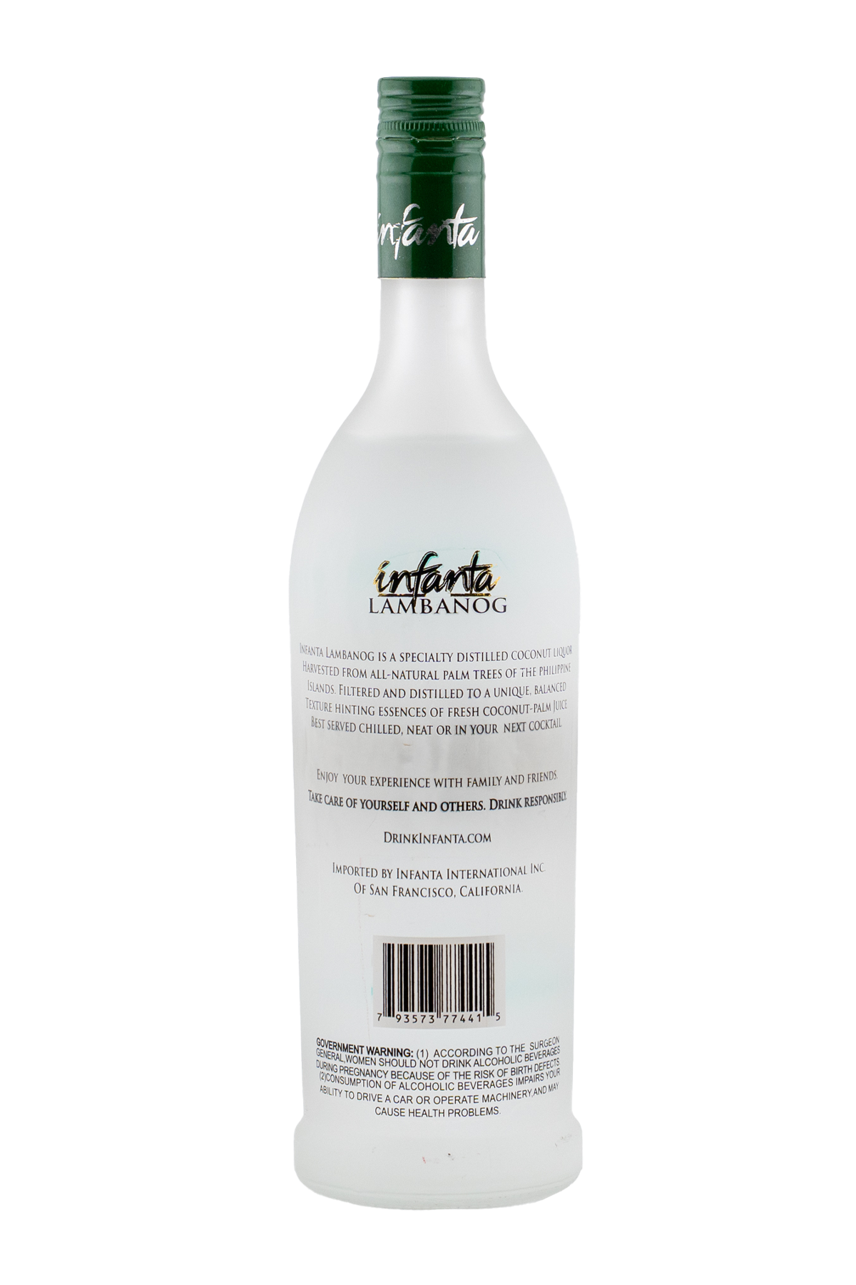 Buy Infanta Lambanog Coconut Liquor - CityDrinks
