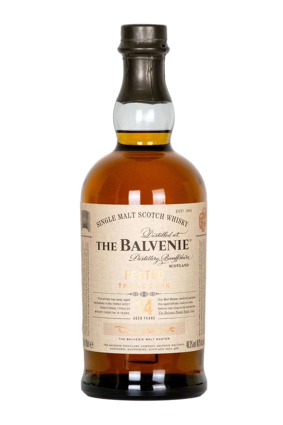 (値下げ)THE BALVENIE PEATED TRIPLE CASK 14年 Buy Balvenie 14 Year Old Peated Triple Cask Single Malt - CityDrinks