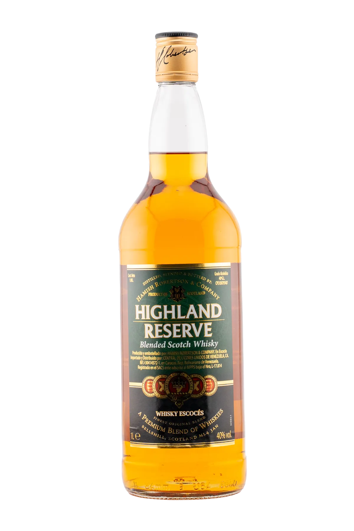 Highland Reserve Blended Scotch Whisky 1000 ml - Compare prices in UAE
