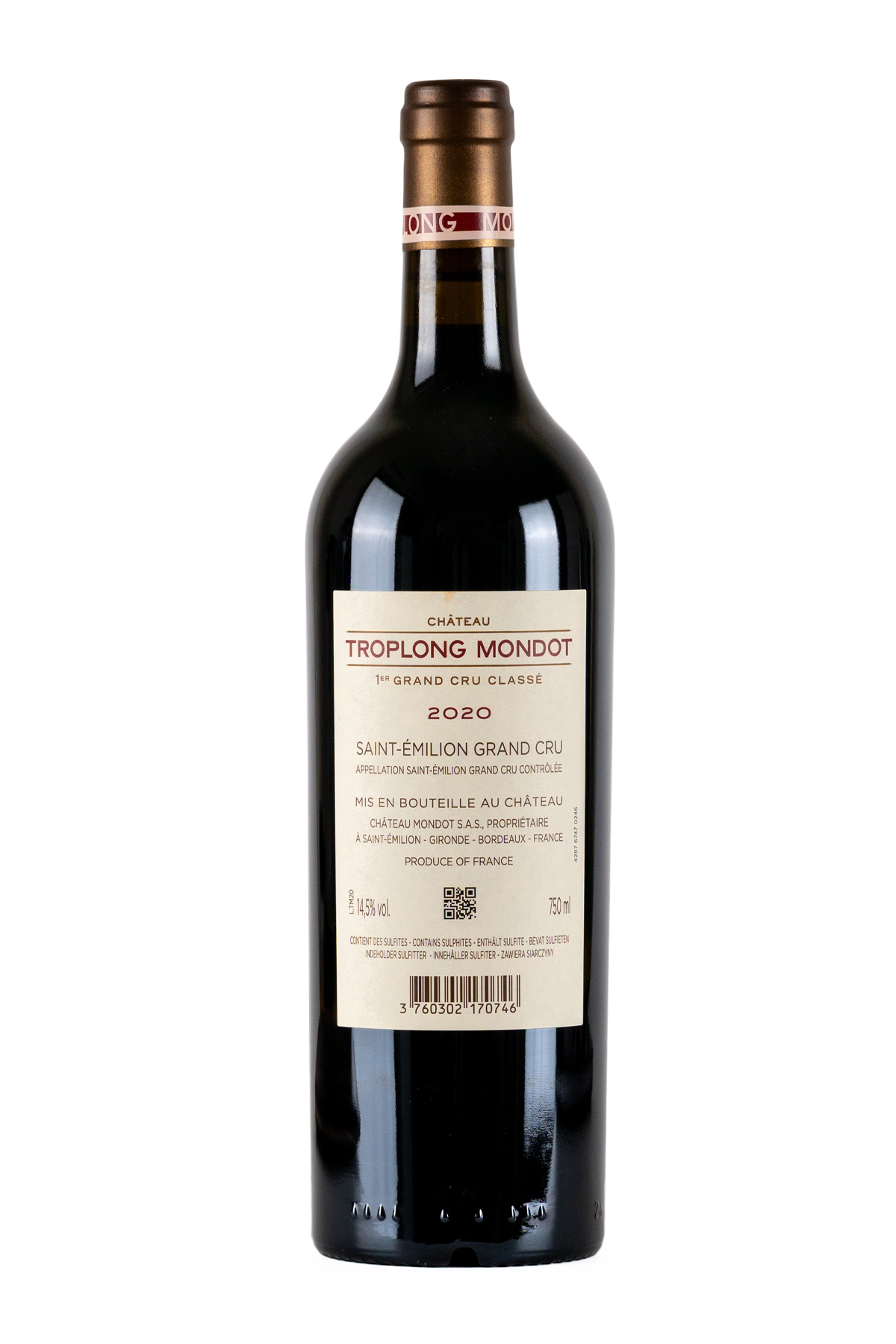 Buy Chateau Troplong Mondot Saint-Emilion Grand Cru Wine - CityDrinks
