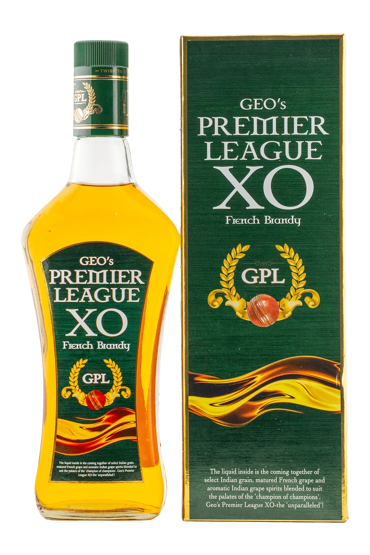 Buy Geos Premier League XO Brandy 750ml - CityDrinks