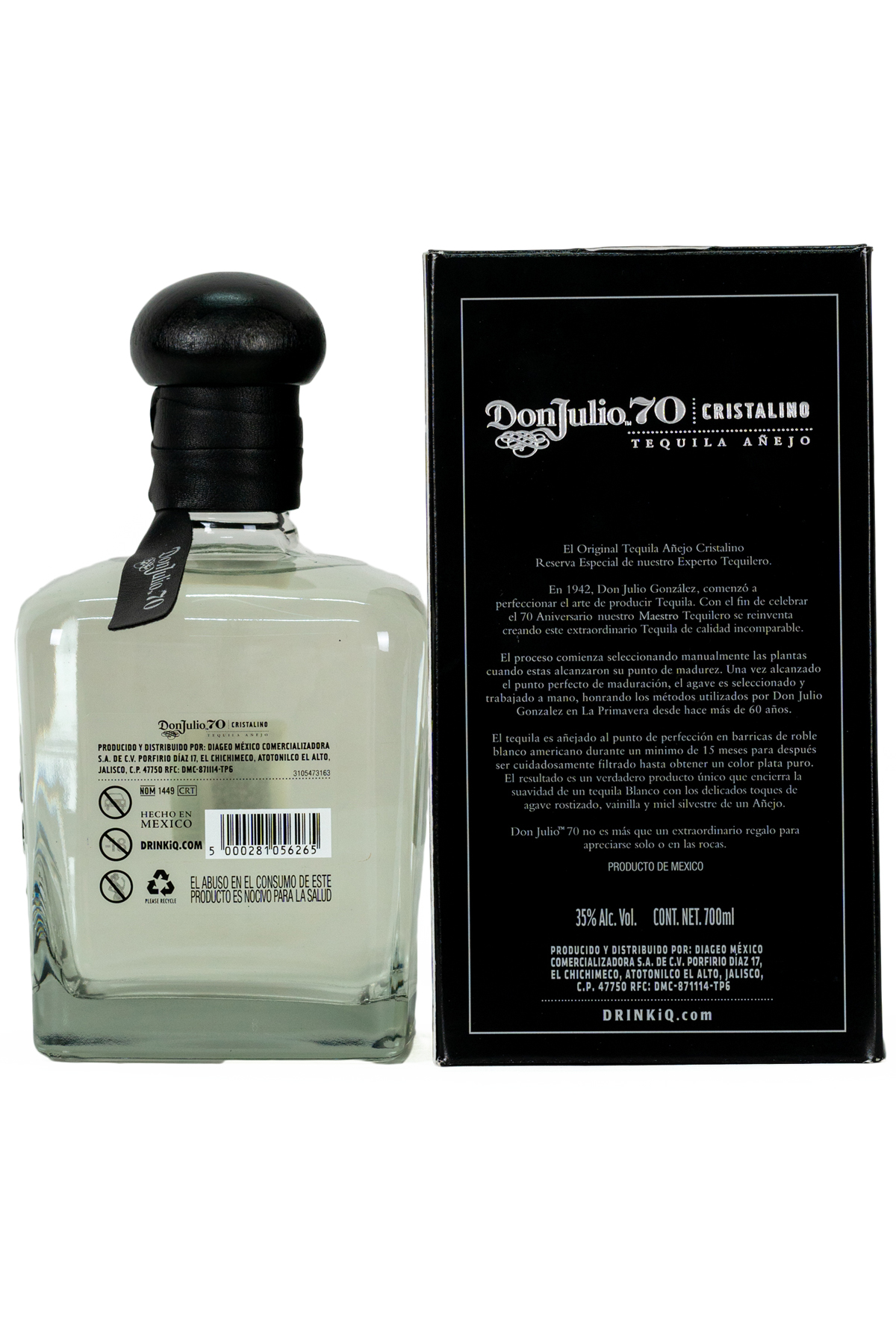 Buy Don Julio 70 Cristalino Tequila | Delivery Dubai/AUH - CityDrinks
