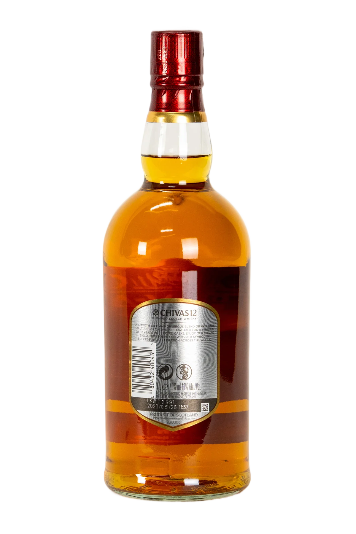 Buy Chivas Regal 12 Year Old Blended Scotch - CityDrinks