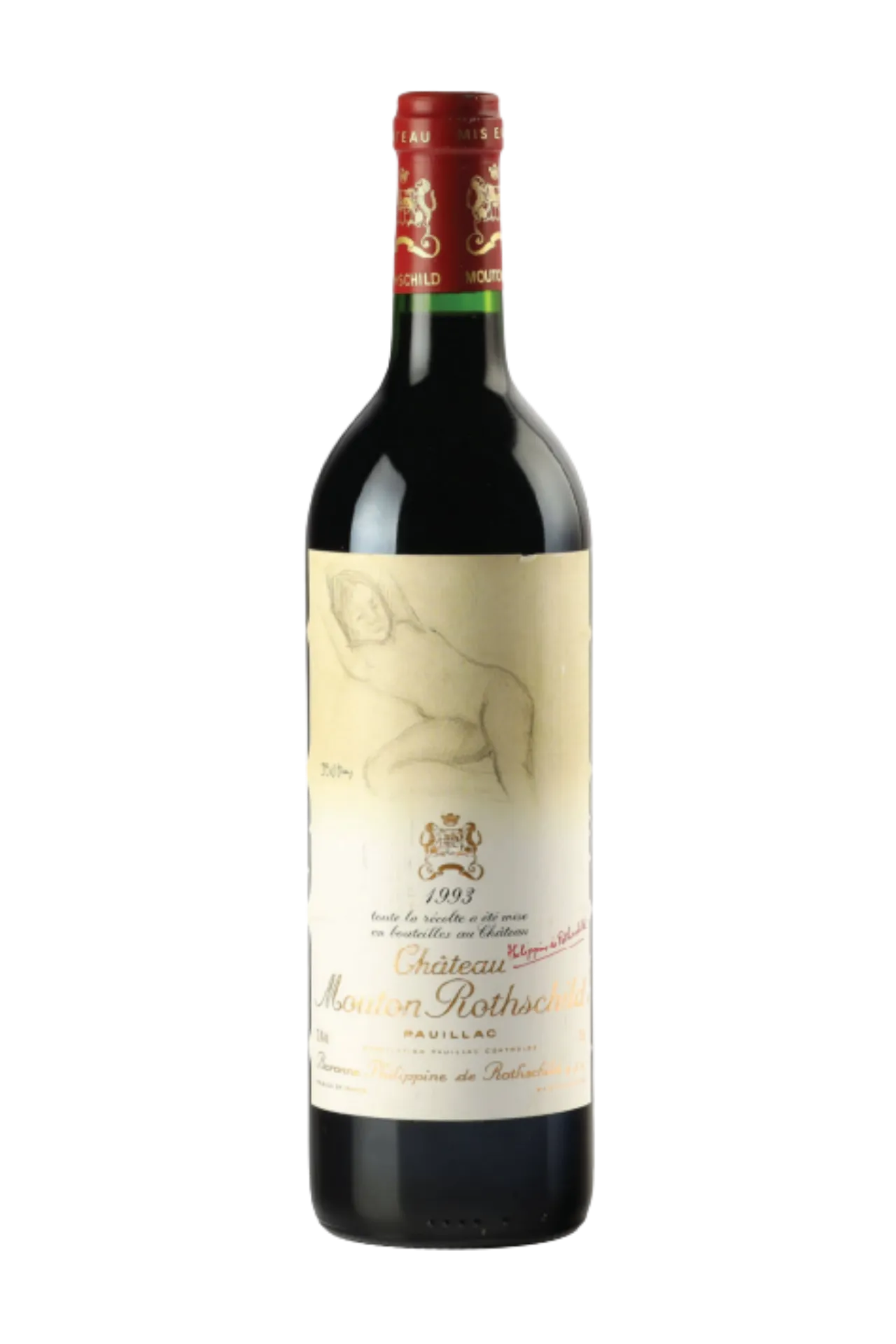 Chateau Mouton Rothschild Pauillac 1993 750 ml by chateau mouton rothschild - Compare prices in UAE