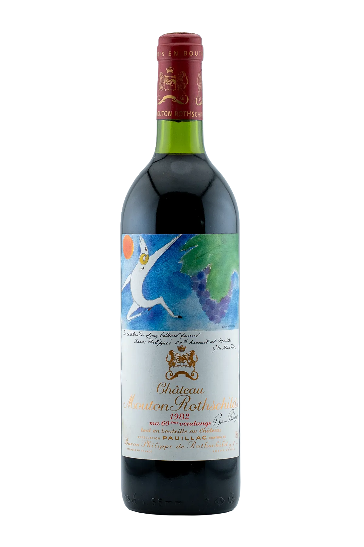 Chteau Mouton Rothschild Pauillac 1982 750 ml - Compare prices in UAE
