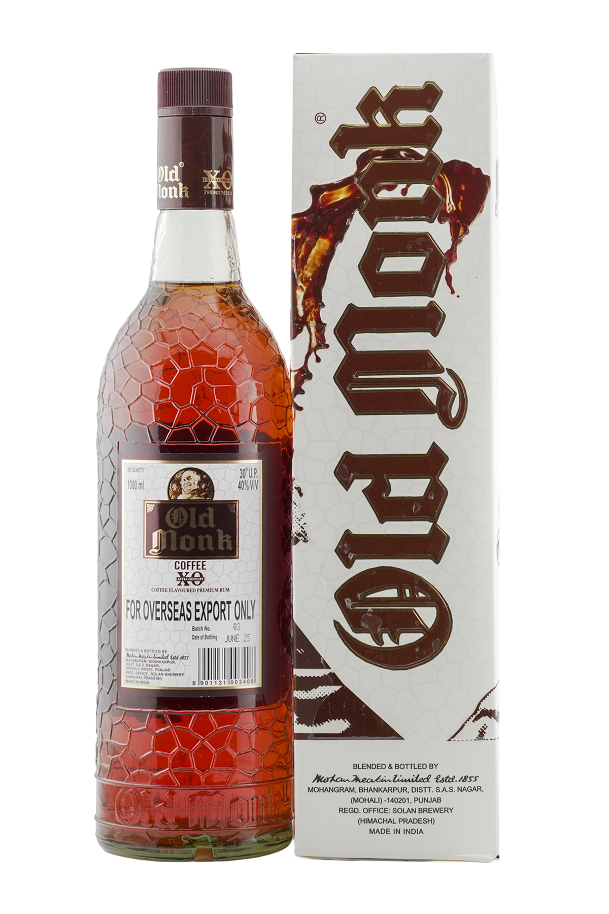 Buy Old Monk Coffee XO Rum 1-Liter - CityDrinks