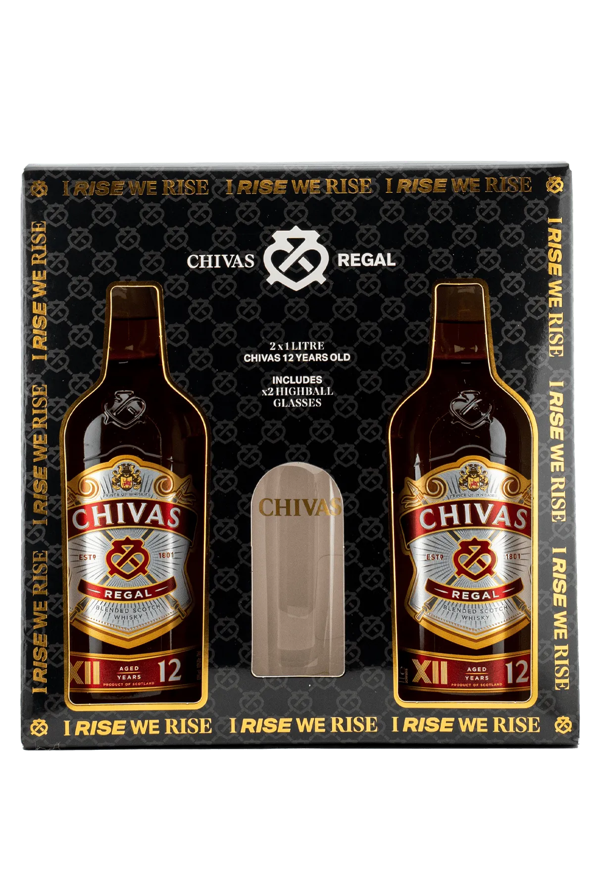 Chivas Regal 12 Year Old Blended Scotch 10 x 1L Price in UAE
