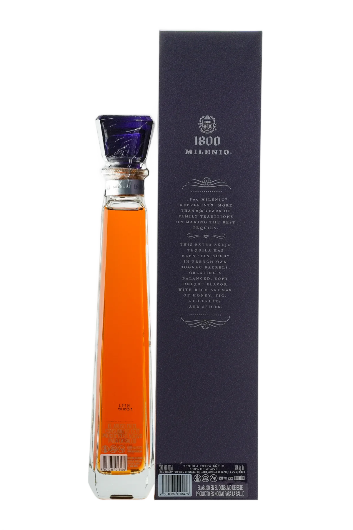 Buy 1800 Milenio Extra Añejo Tequila 750ml - CityDrinks