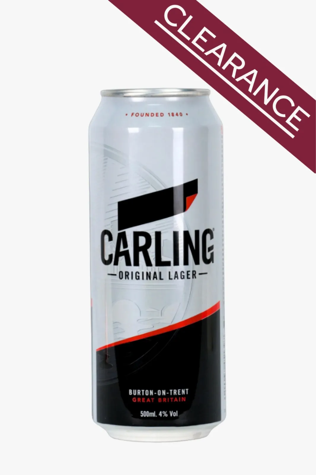 Carling Original English Lager 4-Pack 4 x 500ml - Compare prices in UAE
