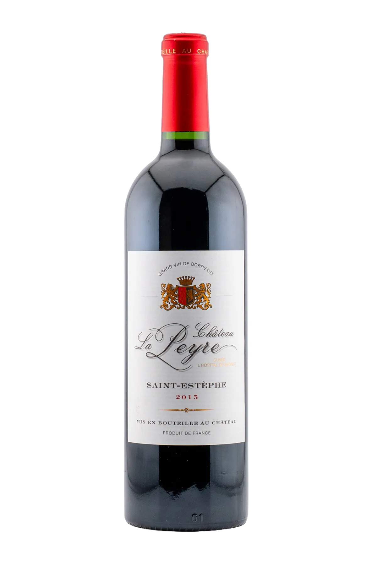 Chteau La Peyre Cuve LHopital de Mignot Saint-Estphe 2015 750 ml - Compare prices in UAE