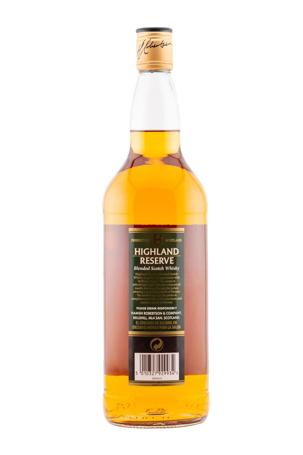 Buy Highland Reserve Blended Scotch Whisky - CityDrinks