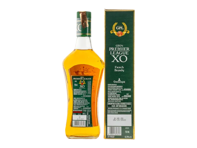 Buy Geos Premier League XO Brandy 750ml - CityDrinks