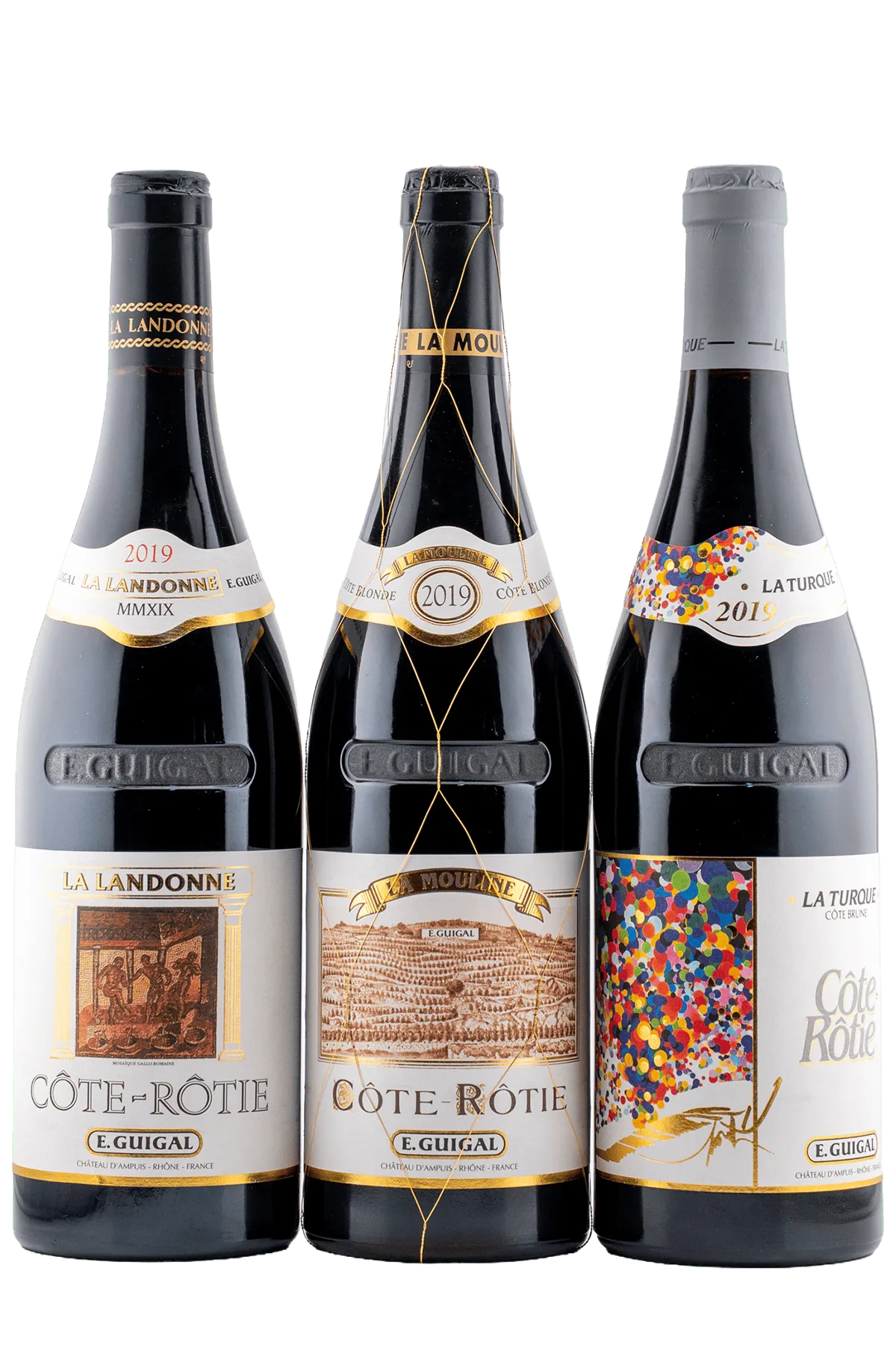 E. Guigal Cote-Rotie Trilogy 3 x 750ml - Compare prices in UAE