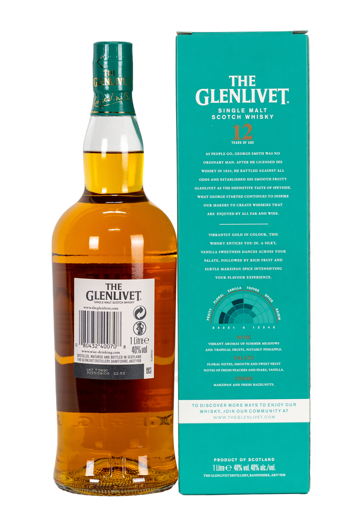 Buy Glenlivet 12 Year Old Single Malt | Delivery Dubai/AUH